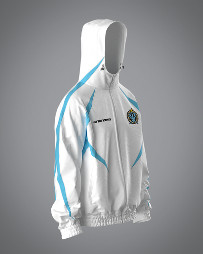 VRUNK X UNKNOWN - TRACK TOP WHITE