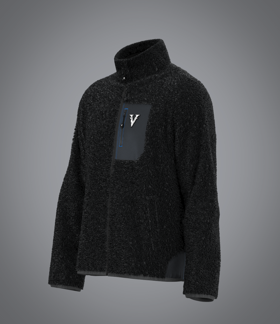 Veste double face React