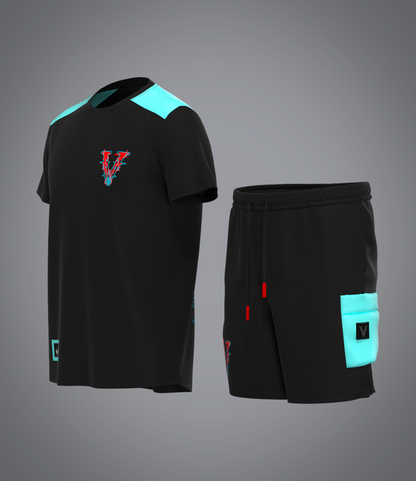 Ensemble Blue Perroquet